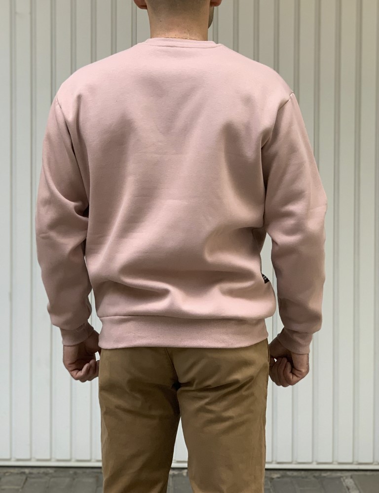 NDC ανδρικό ροζ φούτερ με τύπωμα 231110 φωτογραφία